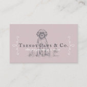 クラシーブティックペットサロンポルトガルウォータードッグ 名刺 (正面)