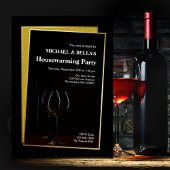 クラシーブラック金ゴールドグリッター引っ越し祝いパーティーパーティー