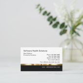 クラシーヘルステーマ名刺テンプレート 名刺 (スタンド正面)