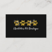 クラシーペットブティックビジネスカードデザイン 名刺 (正面)