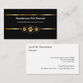 クラシーペット犬 名刺 (正面/裏面)