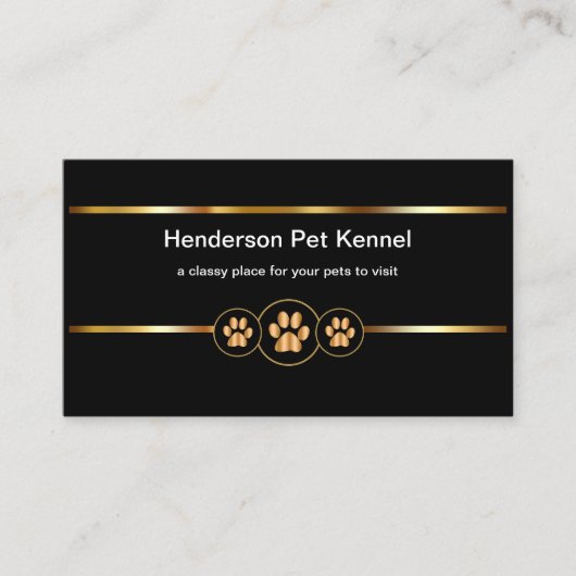 クラシーペット犬 名刺 (正面)