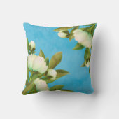 クラシーホワイトペニーフローラブーケ クッション (裏面)