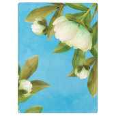 クラシーホワイトペニーフローラブーケ クリップボード (裏面)