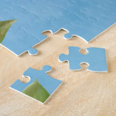 クラシーホワイトペニーフローラブーケ ジグソーパズル (側面)