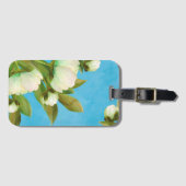 クラシーホワイトペニーフローラブーケ ラゲッジタグ (正面横)