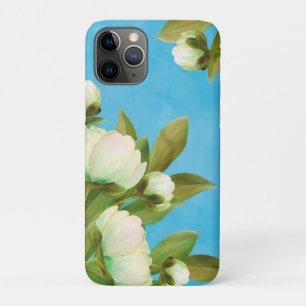 クラシーホワイトペニーフローラブーケ iPhone 11 PROケース