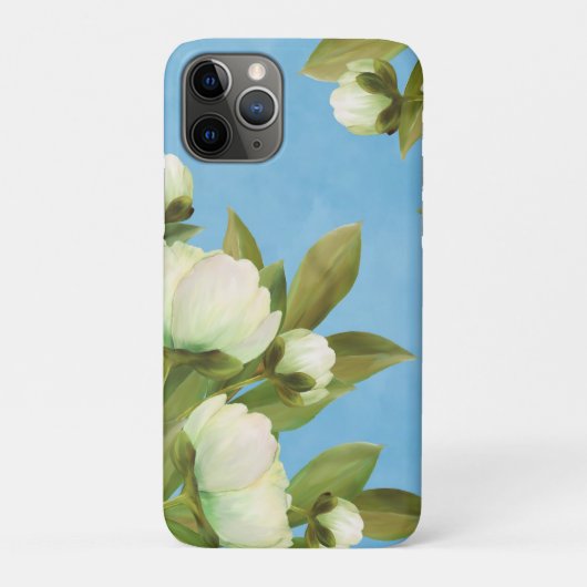 クラシーホワイトペニーフローラブーケ Case-Mate iPhoneケース (裏)