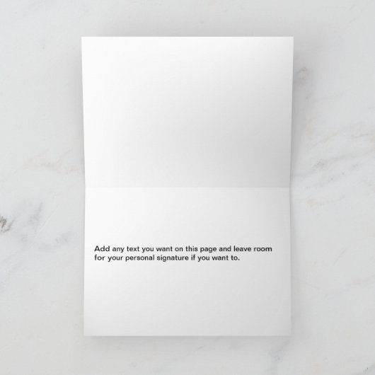 クラシーホーム不動産仲介業者ビジネスサンキューカード サンキューカード (内部)