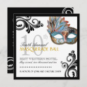 クラシーマスカレード招待状 招待状 (正面/裏面)