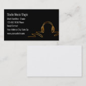 クラシーミュージックレコーディングスタジオ 名刺 (正面/裏面)