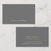 クラシーモダンクリエイティブパールフィニッシュラグジュアリー 名刺 (正面/裏面)