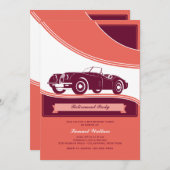 クラシーモーターカー招待状 招待状 (正面/裏面)