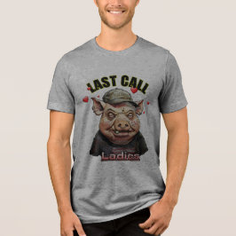 クラシーャpig(豚)ピックアップ トライブレンドTシャツ