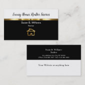 クラシーラグジュアリーホームズ不動産仲介業者 名刺 (正面/裏面)