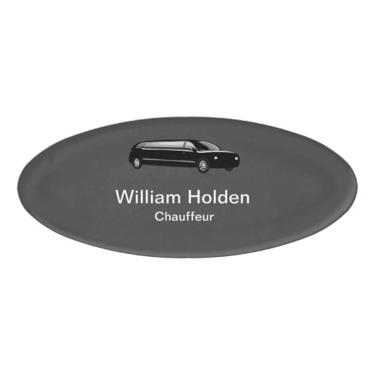 クラシーリムジーヌ運転手 名札 (正面)