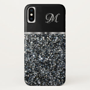 クラシーレディーズラフェイクインストーンジュエルモノグラム iPhone X ケース