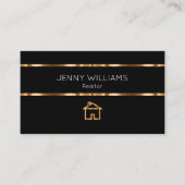 クラシー実在金ゴールドエステートハウステーマ 名刺 (正面)