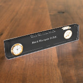 クラシー歯科テーマデスクネームプレート デスクネームプレート (側面)