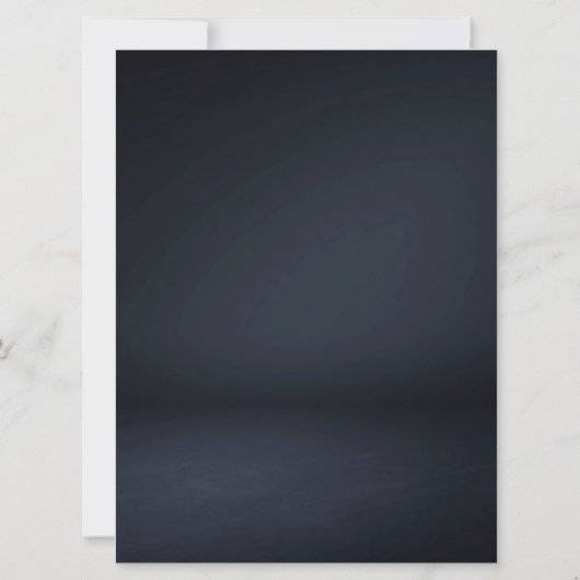 クラシー金ゴールドスワールフラット結婚式招待状 招待状 (裏面)