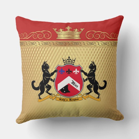 クラシー・コルジャの王国枕！ クッション (裏面)