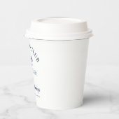 クラシー・ネイビーバチェロレッテ 紙コップ (左)
