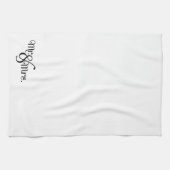 クラシー・ブラック夫妻 キッチンタオル (横)