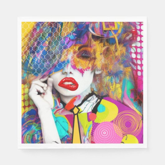 クラシー・レディ スタンダードランチョンナプキン (正面)