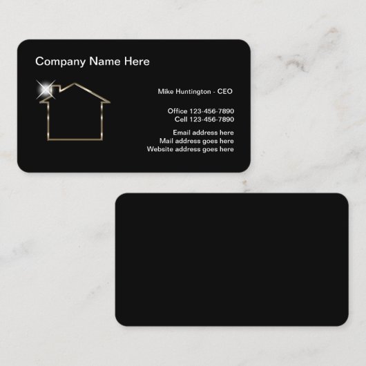 クラシ実在ーエステートプロフェッショナル  名刺 (正面/裏面)