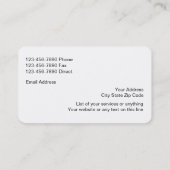 クラシ数々のー線保険代理店 名刺 (裏面)