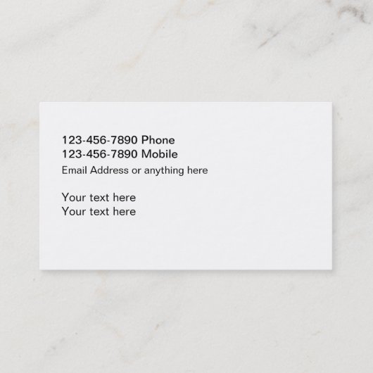 クラシ結婚ー·フォトグラフエレガントァーの名刺 名刺 (裏面)