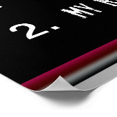 クラスおもしろいルールポスター ポスター (角)