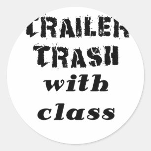 クラスが付いているトレーラーの屑 ラウンドシール