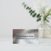 クラスが付いている金属の一見の名刺 名刺 (スタンド正面)