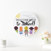 クラスでチクタク最高のス: Wall Clock ラージ壁時計 (ホーム)