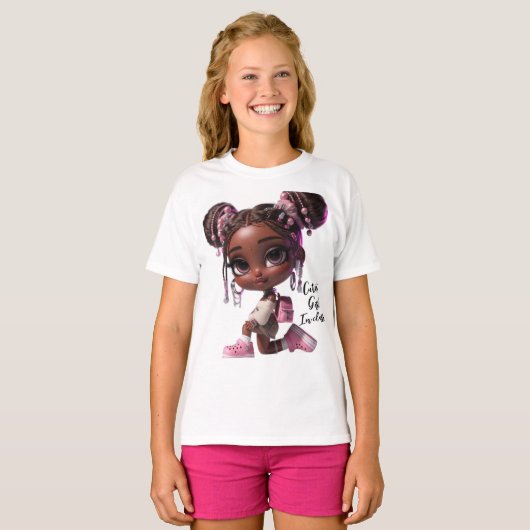 クラスで一番かわいい女の子 Tシャツ (正面フル)