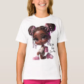クラスで一番かわいい女の子 Tシャツ (正面)