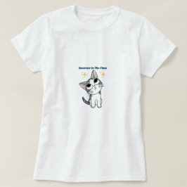 クラスで一番賢いTシャツ | おもしろいスクールTシャツ Tシャツ