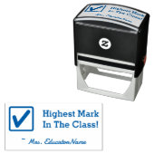 「クラスで最高のマーク!」 マーキングゴム印 セルフインキングスタンプ (インサイチュ)