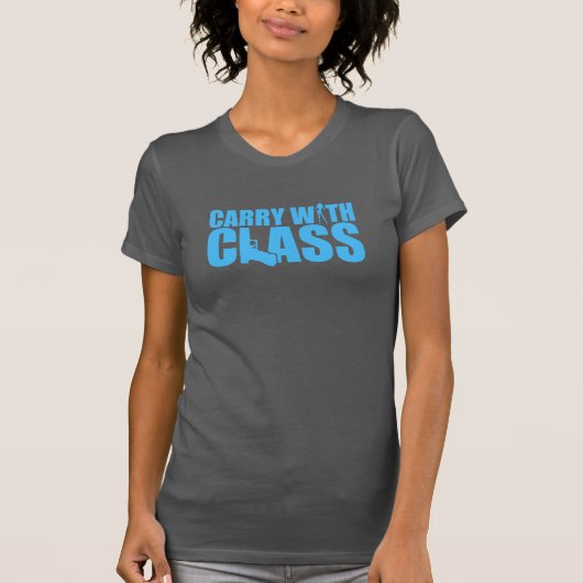 クラスと運んで下さい Tシャツ (正面)