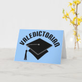 クラスのギフトの卒業の帽子の卒業生総代の頭部 カード (黄色い花)