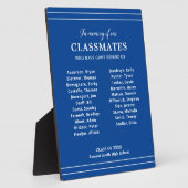 クラスのクラスの懇親会 フォトプラーク (側面)