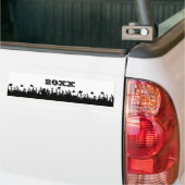 クラスのバンパーステッカー選択カラークリック編集 バンパーステッカー (トラック上)