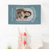 クラスのミニマルおめでとうの大学院写真 横断幕 (インサイチュ)