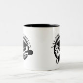 クラスの卒業生総代のギフト ツートーンマグカップ (中央)