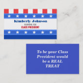 クラスの大統領名刺 名刺 (正面/裏面)