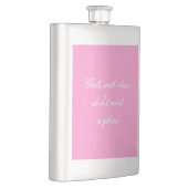 「クラスの女の子はガラスはいらない」フラスコ フラスク (右)