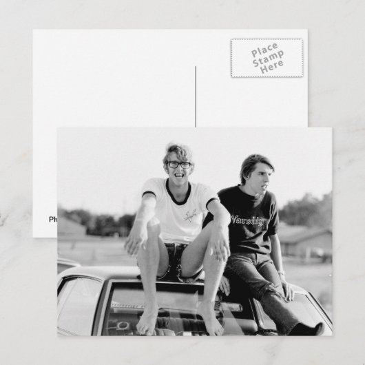 クラスの後 ポストカード (正面/裏面)