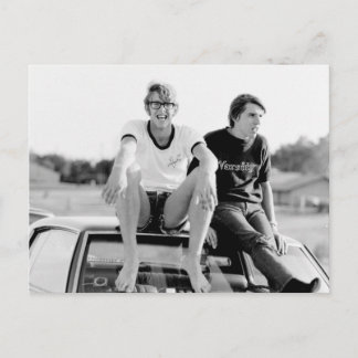 クラスの後 ポストカード