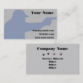 クラスの火器の名刺を隠して下さい 名刺 (正面/裏面)